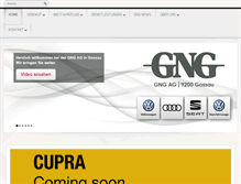 Tablet Screenshot of gng.ch