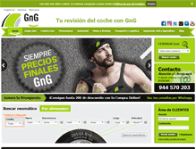 Tablet Screenshot of gng.es